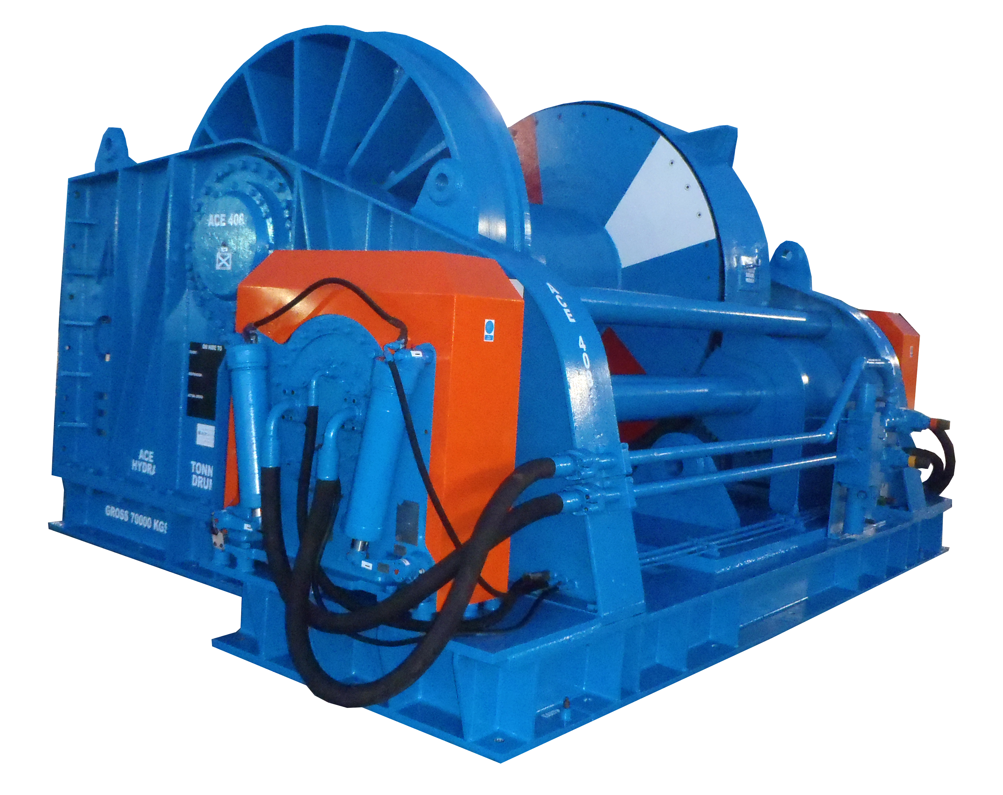 ACE 170 Tonne WLL Hydraulic Drum Winch